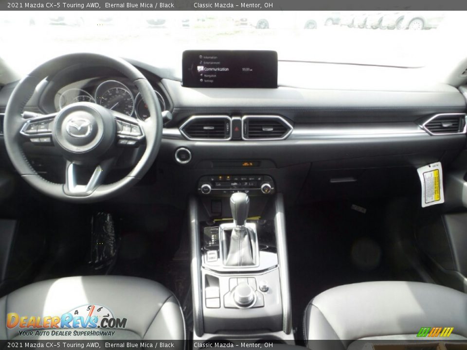 2021 Mazda CX-5 Touring AWD Eternal Blue Mica / Black Photo #3