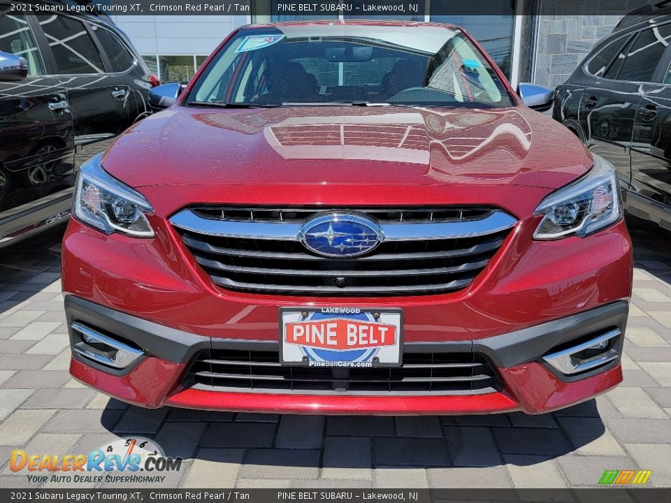 2021 Subaru Legacy Touring XT Crimson Red Pearl / Tan Photo #3