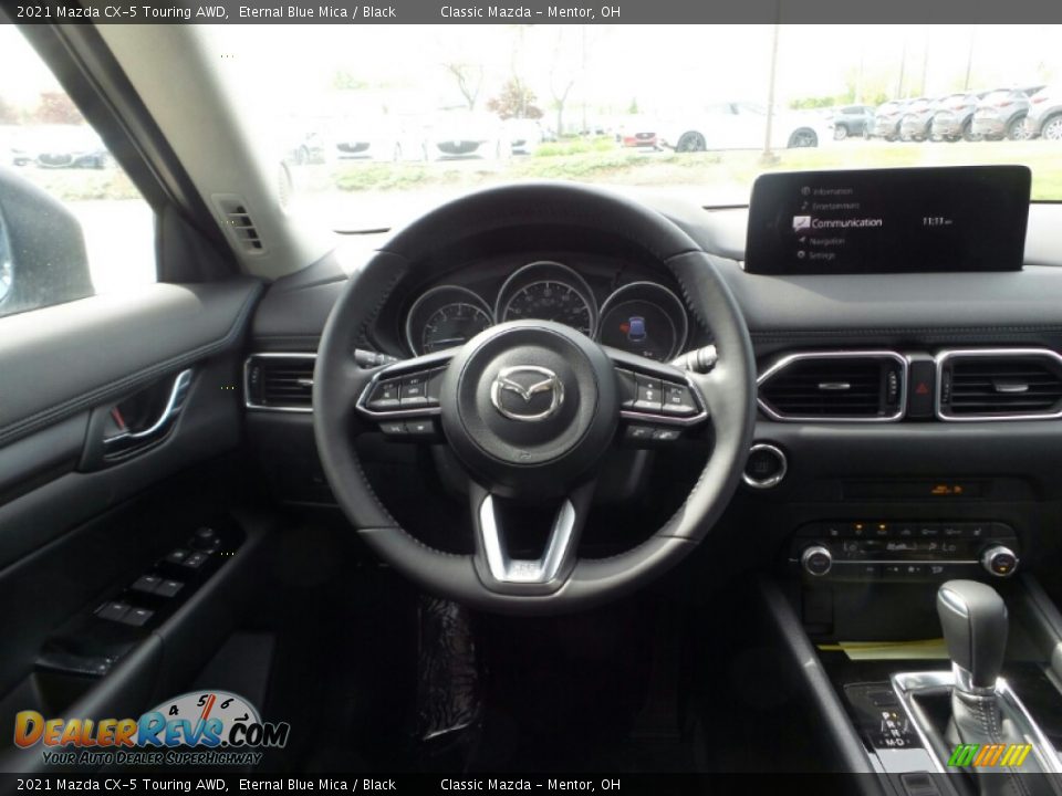 2021 Mazda CX-5 Touring AWD Eternal Blue Mica / Black Photo #4