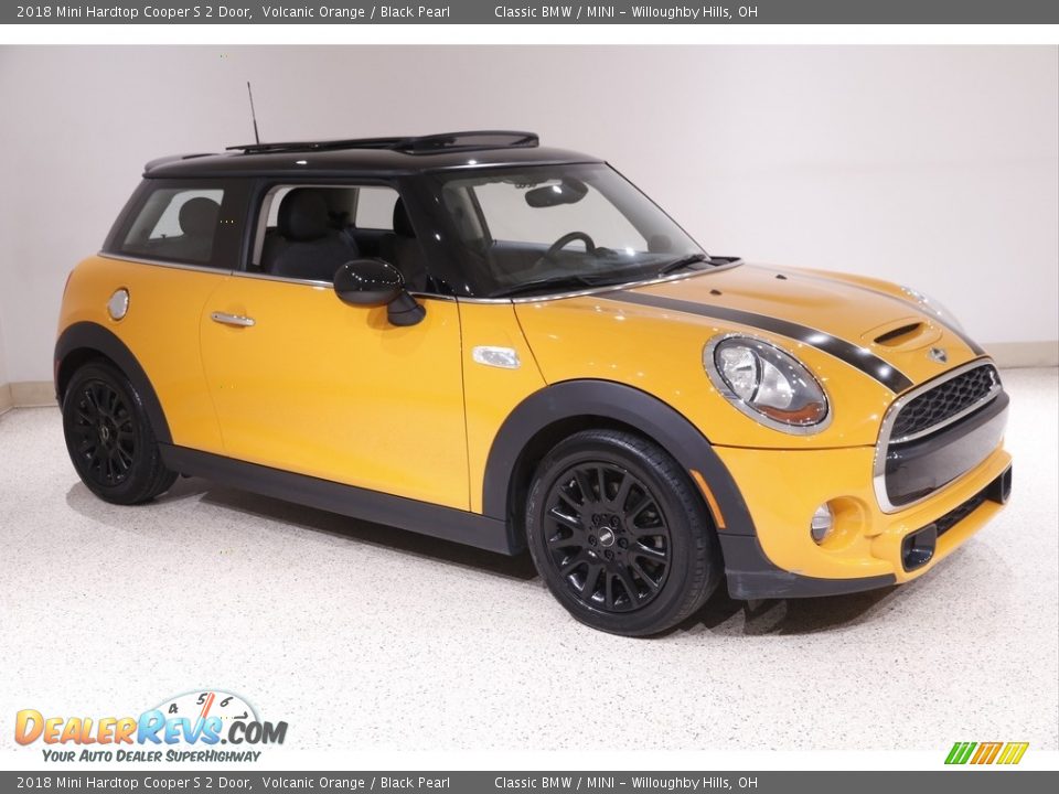 Volcanic Orange 2018 Mini Hardtop Cooper S 2 Door Photo #1
