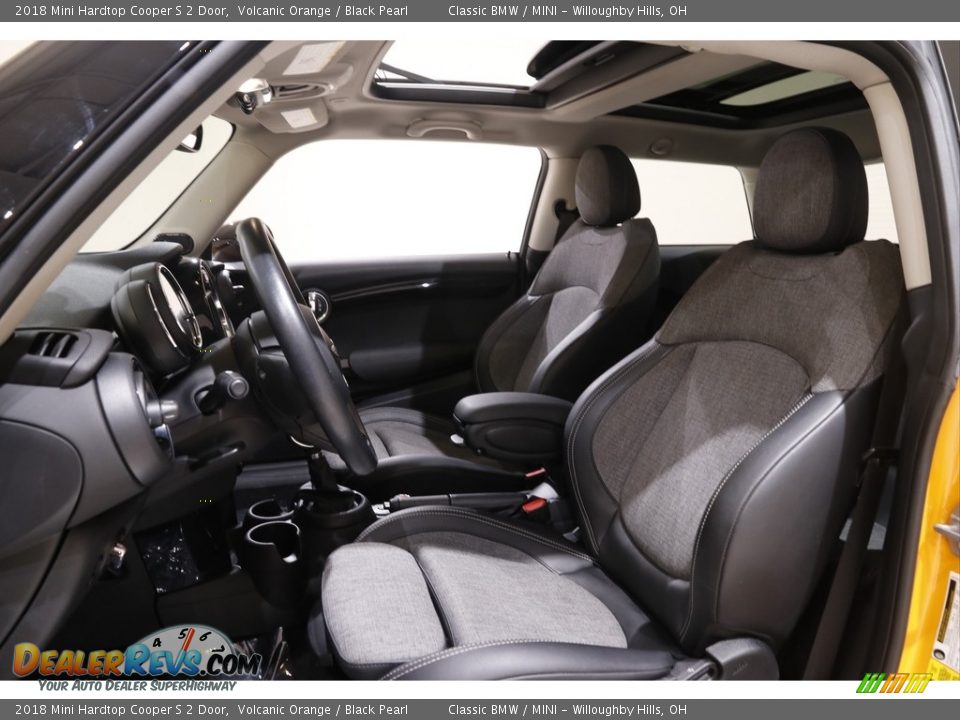 Black Pearl Interior - 2018 Mini Hardtop Cooper S 2 Door Photo #5