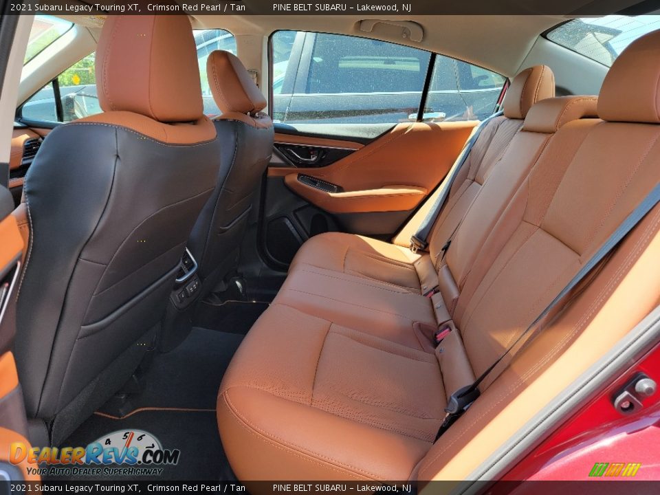 Rear Seat of 2021 Subaru Legacy Touring XT Photo #9