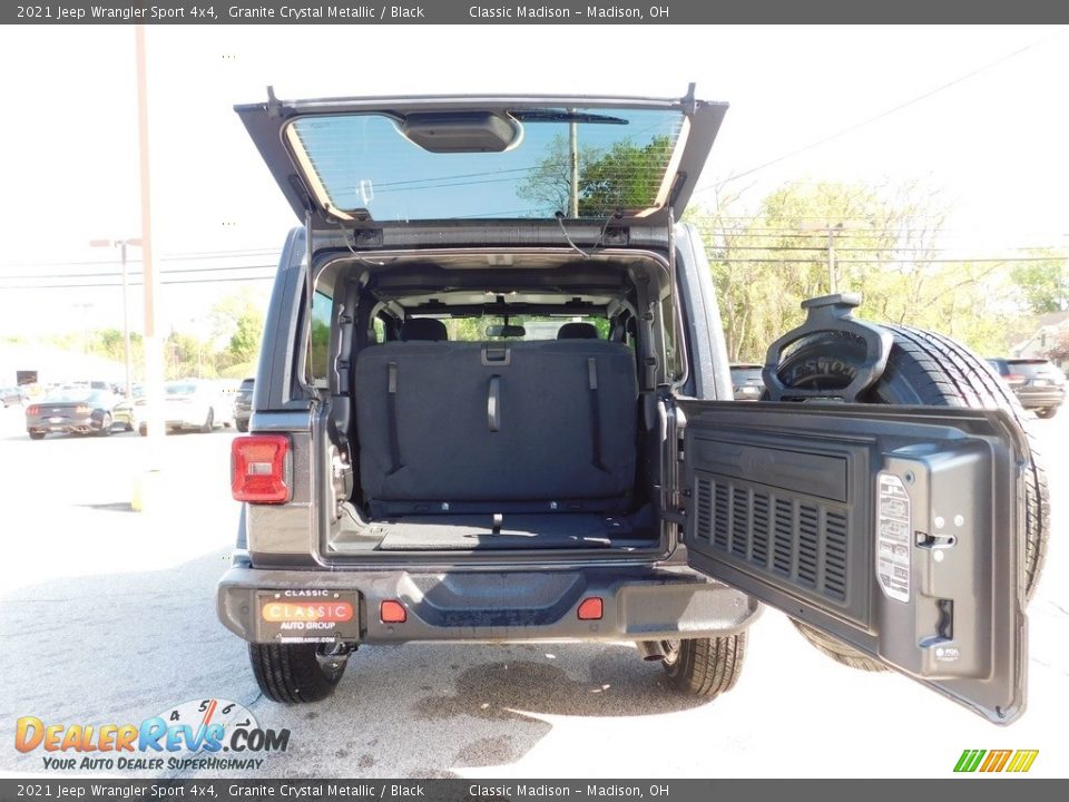 2021 Jeep Wrangler Sport 4x4 Granite Crystal Metallic / Black Photo #5