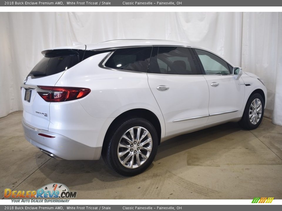 2018 Buick Enclave Premium AWD White Frost Tricoat / Shale Photo #2