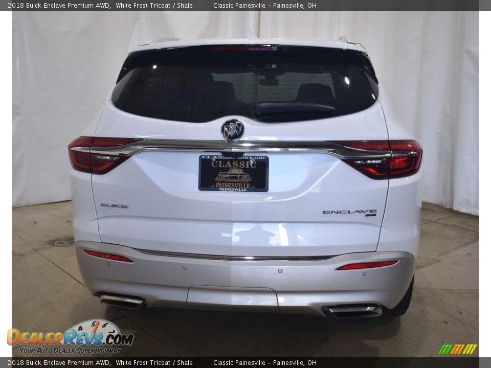 2018 Buick Enclave Premium AWD White Frost Tricoat / Shale Photo #3