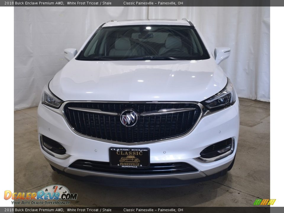 2018 Buick Enclave Premium AWD White Frost Tricoat / Shale Photo #4
