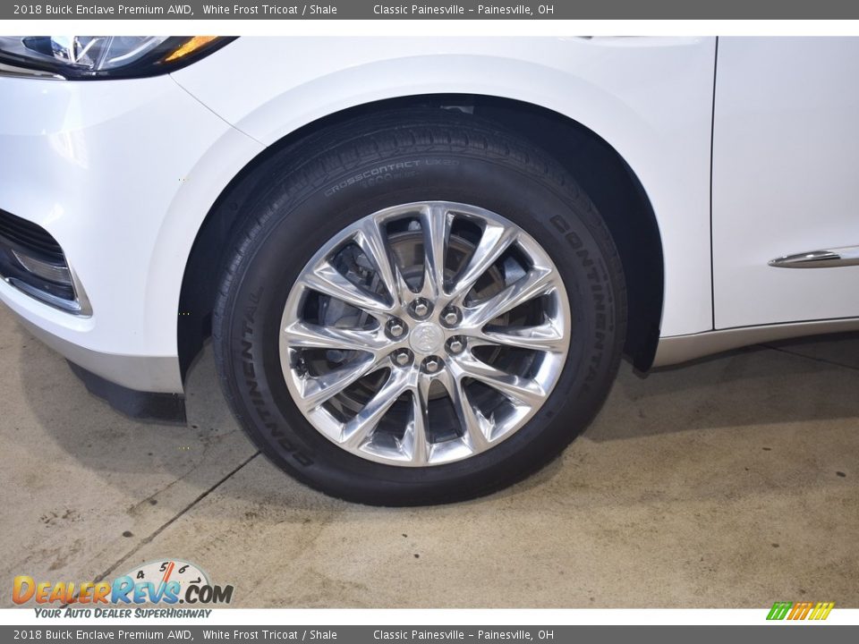 2018 Buick Enclave Premium AWD White Frost Tricoat / Shale Photo #5