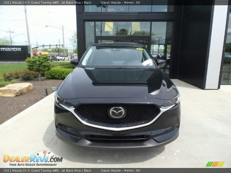 2021 Mazda CX-5 Grand Touring AWD Jet Black Mica / Black Photo #2