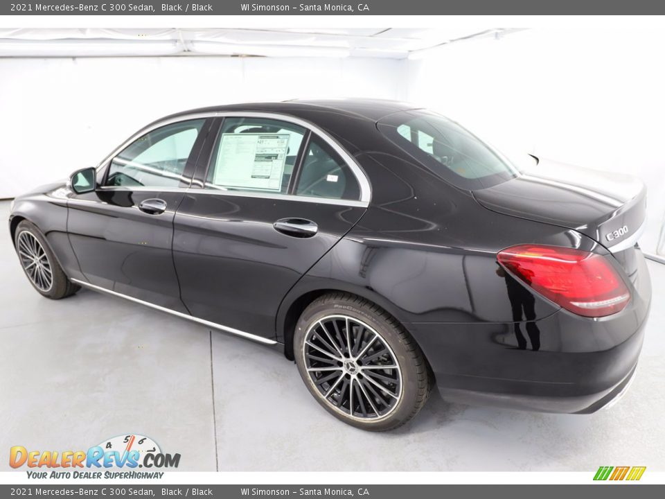 2021 Mercedes-Benz C 300 Sedan Black / Black Photo #5