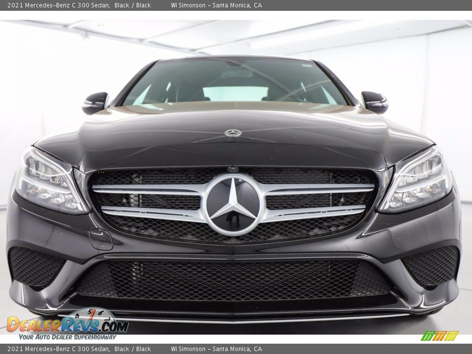 2021 Mercedes-Benz C 300 Sedan Black / Black Photo #7