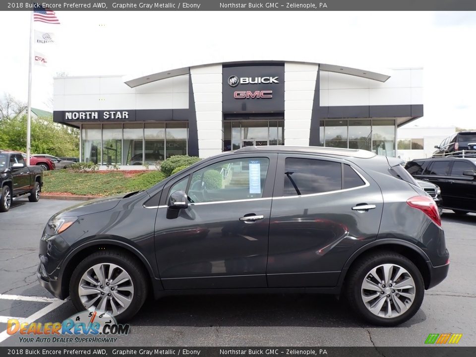 2018 Buick Encore Preferred AWD Graphite Gray Metallic / Ebony Photo #1