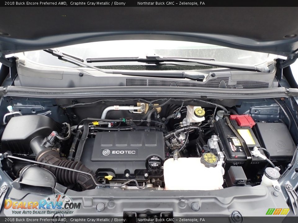 2018 Buick Encore Preferred AWD Graphite Gray Metallic / Ebony Photo #2