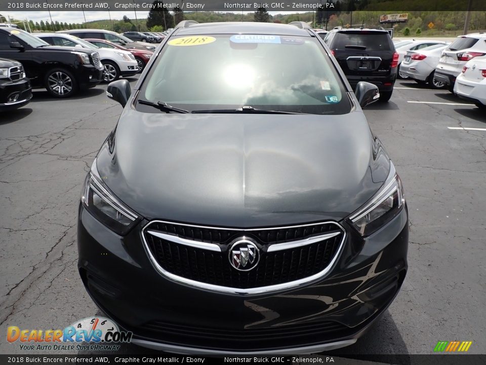 2018 Buick Encore Preferred AWD Graphite Gray Metallic / Ebony Photo #3