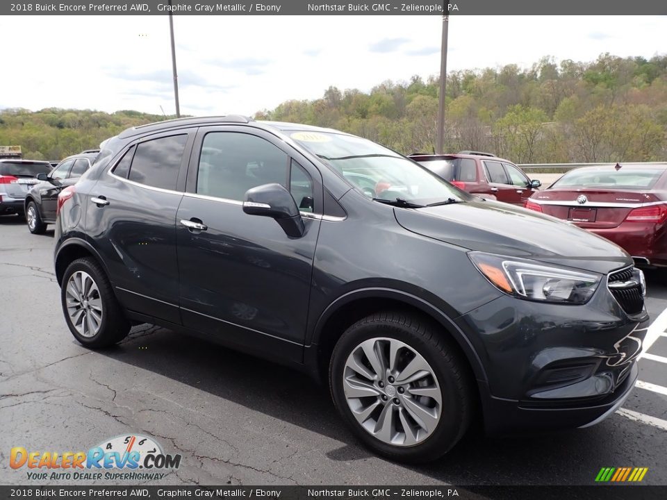 2018 Buick Encore Preferred AWD Graphite Gray Metallic / Ebony Photo #4