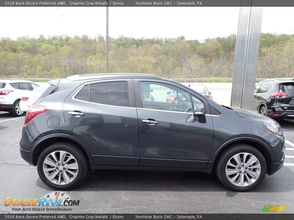 2018 Buick Encore Preferred AWD Graphite Gray Metallic / Ebony Photo #5