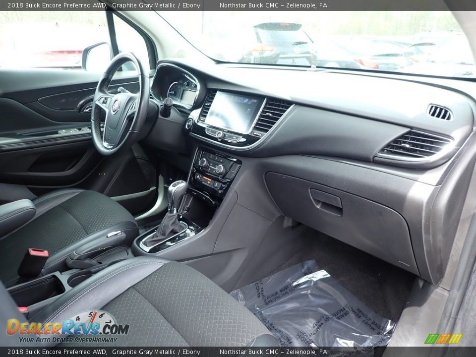 2018 Buick Encore Preferred AWD Graphite Gray Metallic / Ebony Photo #6