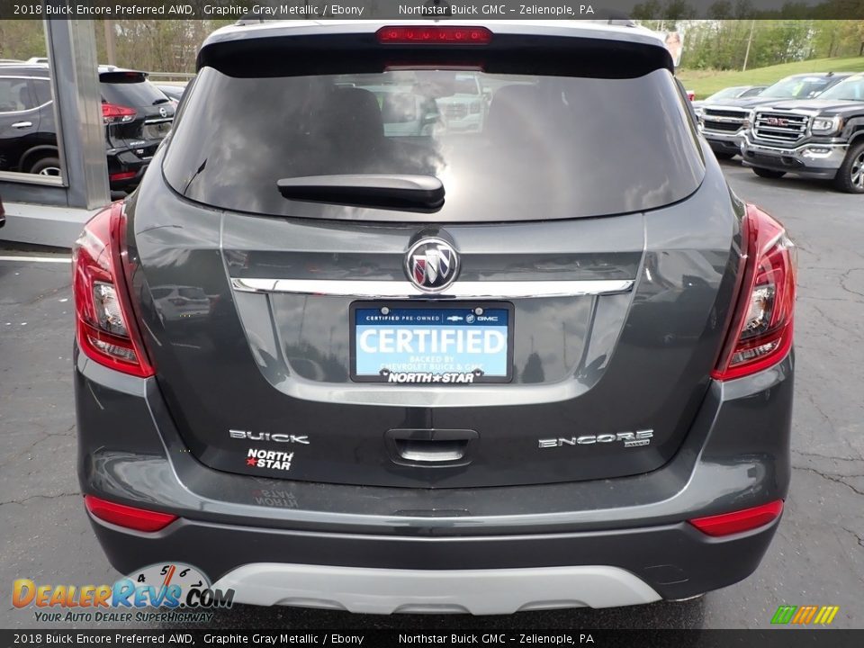 2018 Buick Encore Preferred AWD Graphite Gray Metallic / Ebony Photo #10