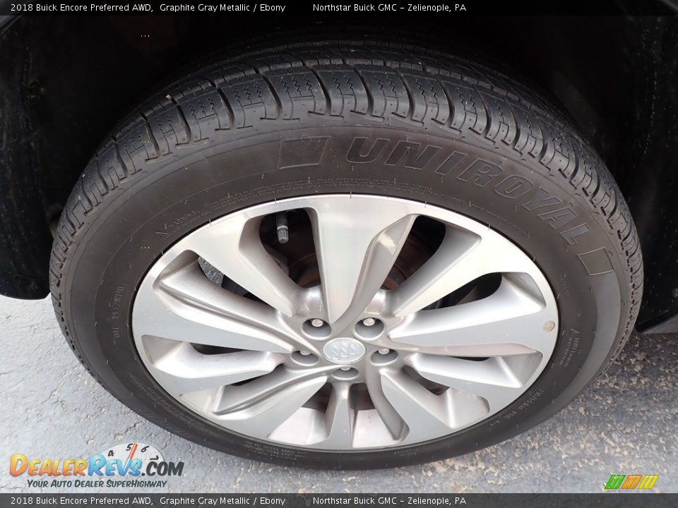 2018 Buick Encore Preferred AWD Graphite Gray Metallic / Ebony Photo #14