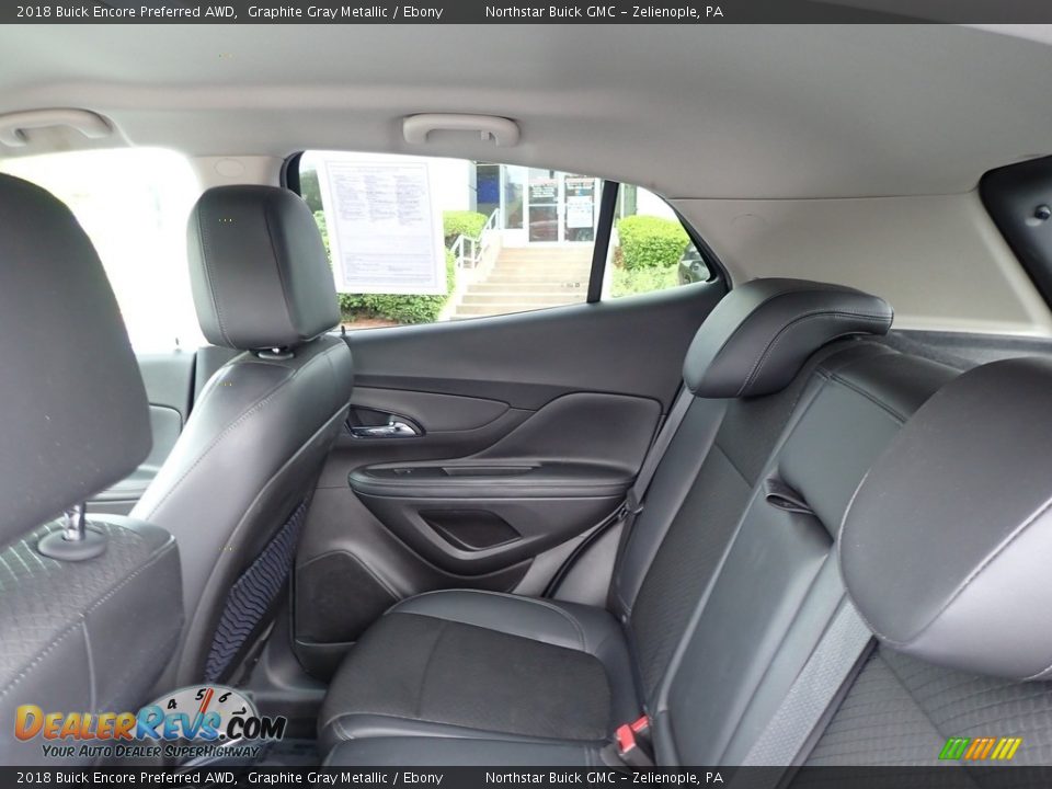 2018 Buick Encore Preferred AWD Graphite Gray Metallic / Ebony Photo #17
