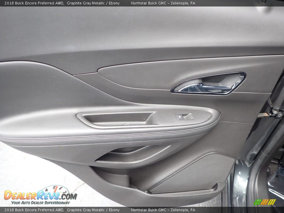 2018 Buick Encore Preferred AWD Graphite Gray Metallic / Ebony Photo #19