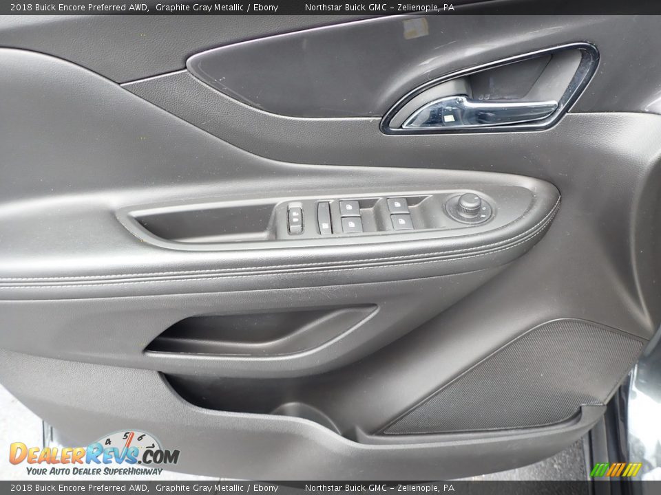 2018 Buick Encore Preferred AWD Graphite Gray Metallic / Ebony Photo #20