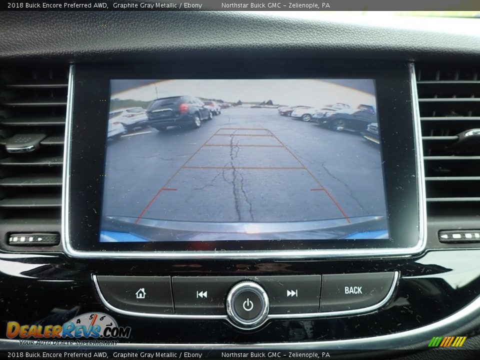 2018 Buick Encore Preferred AWD Graphite Gray Metallic / Ebony Photo #23