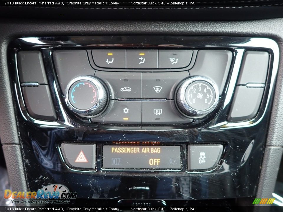 2018 Buick Encore Preferred AWD Graphite Gray Metallic / Ebony Photo #24