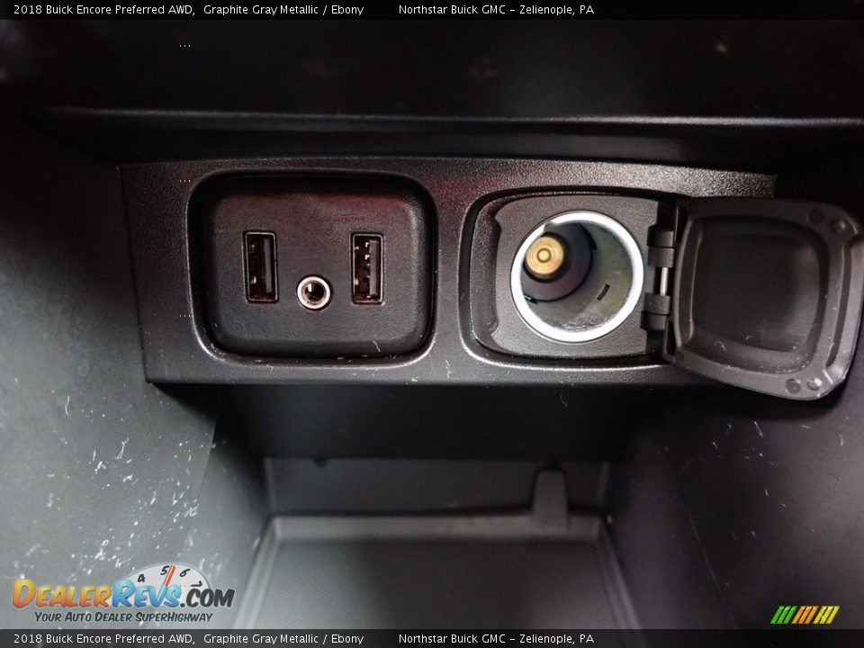 2018 Buick Encore Preferred AWD Graphite Gray Metallic / Ebony Photo #25