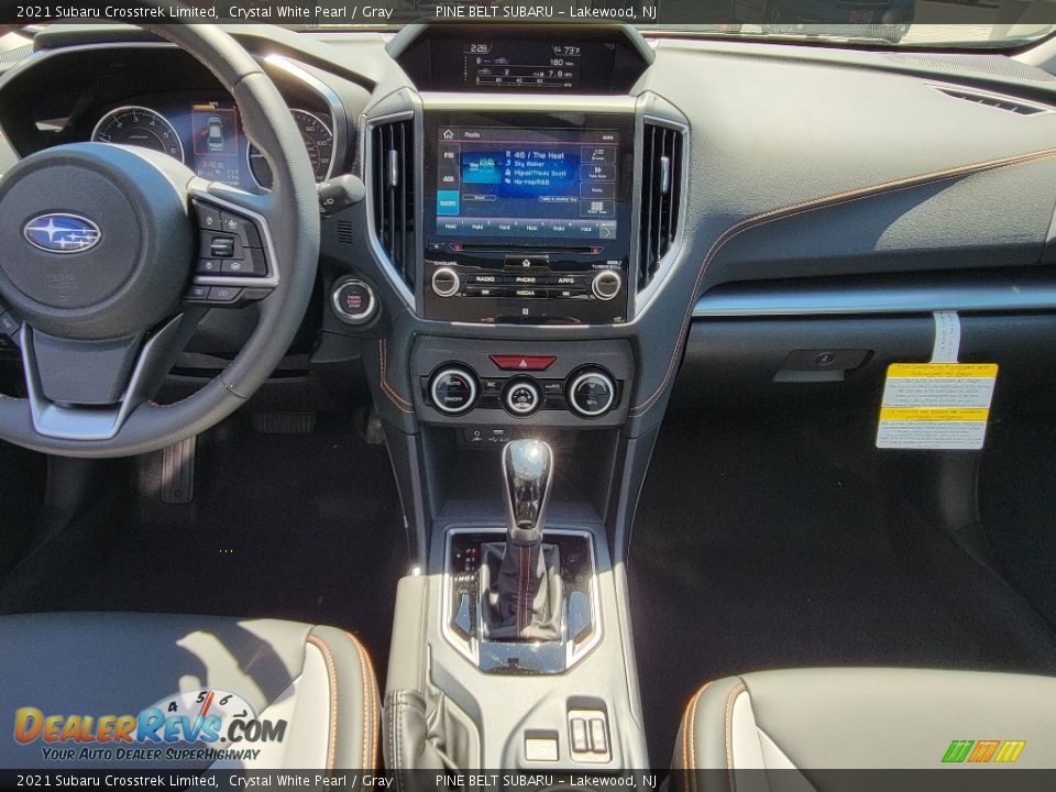 2021 Subaru Crosstrek Limited Crystal White Pearl / Gray Photo #10