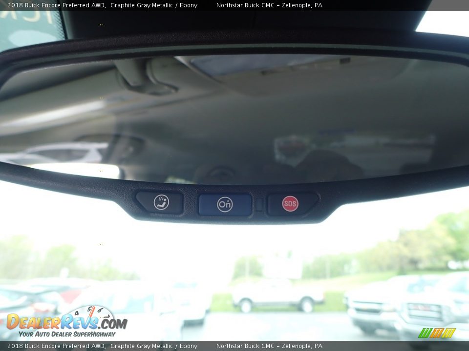 2018 Buick Encore Preferred AWD Graphite Gray Metallic / Ebony Photo #26