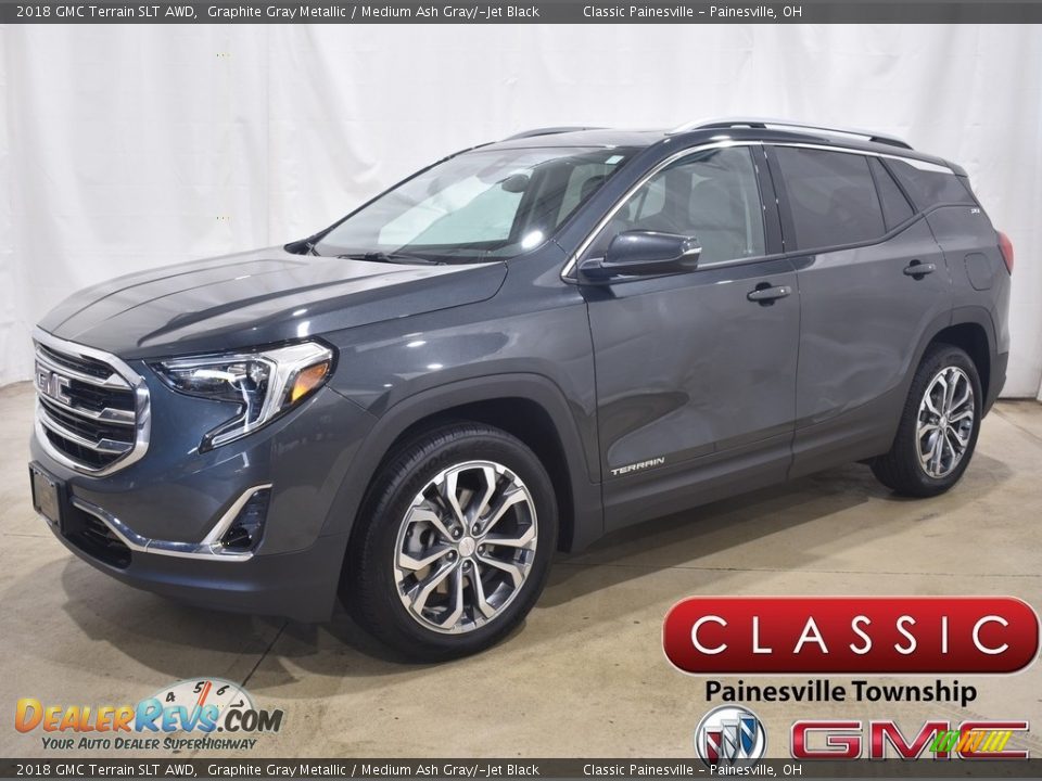 2018 GMC Terrain SLT AWD Graphite Gray Metallic / Medium Ash Gray/­Jet Black Photo #1