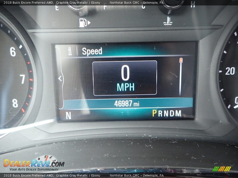 2018 Buick Encore Preferred AWD Graphite Gray Metallic / Ebony Photo #30