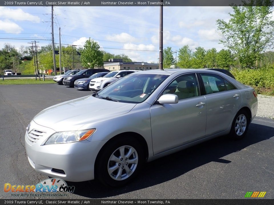 2009 Toyota Camry LE Classic Silver Metallic / Ash Photo #1