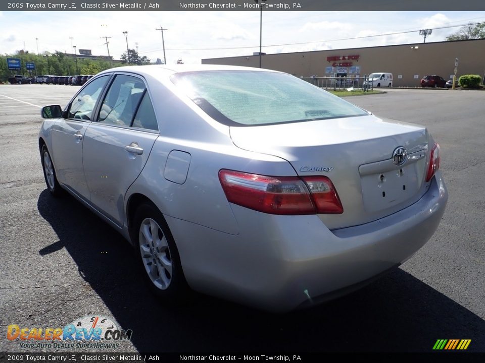 2009 Toyota Camry LE Classic Silver Metallic / Ash Photo #2