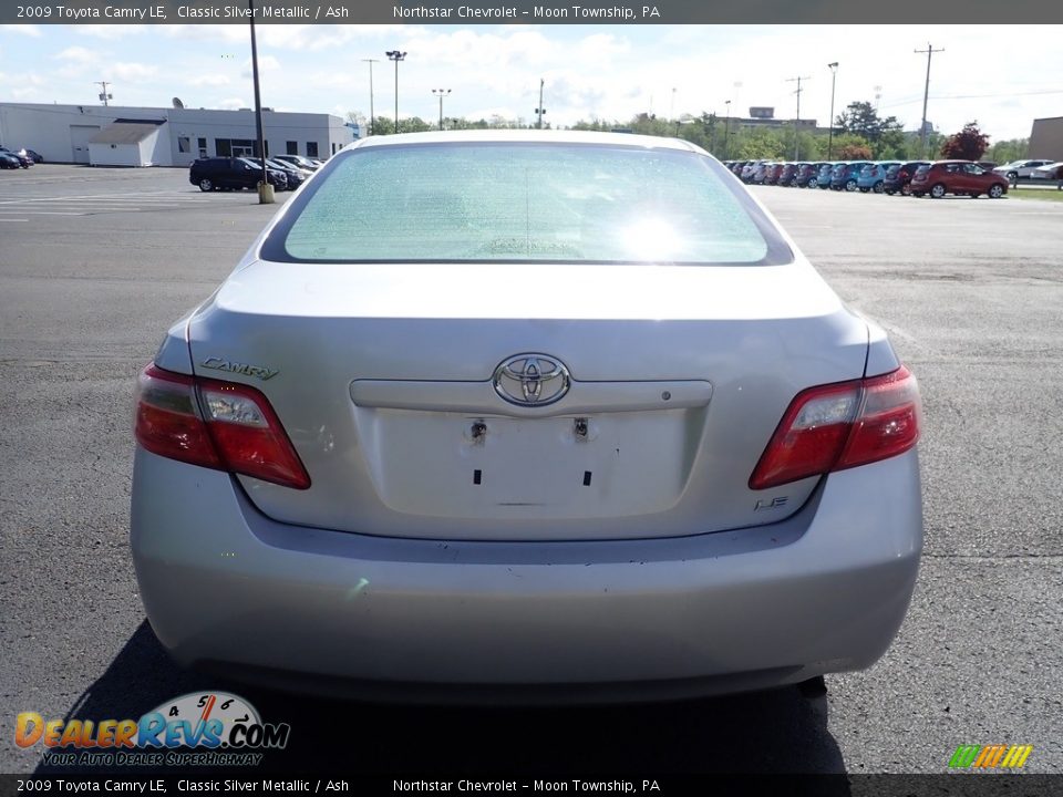 2009 Toyota Camry LE Classic Silver Metallic / Ash Photo #3