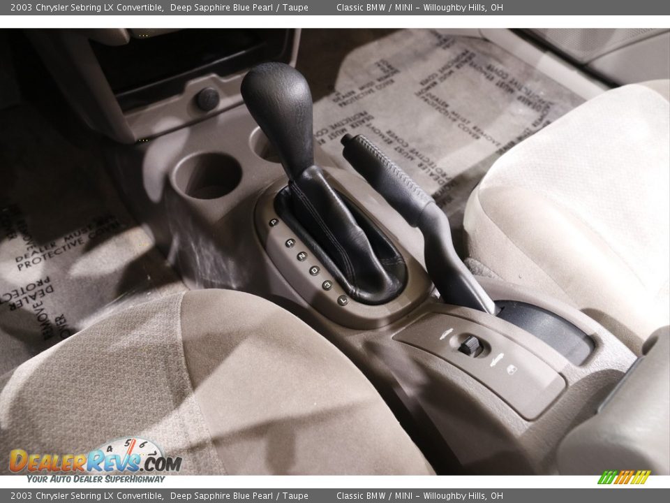 2003 Chrysler Sebring LX Convertible Shifter Photo #11