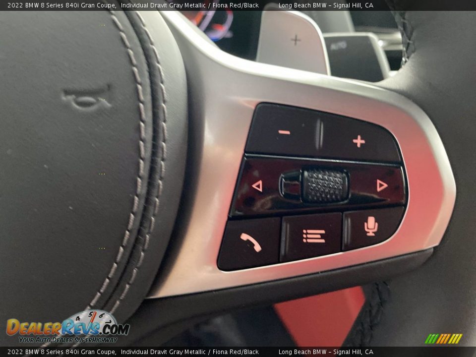 2022 BMW 8 Series 840i Gran Coupe Steering Wheel Photo #16