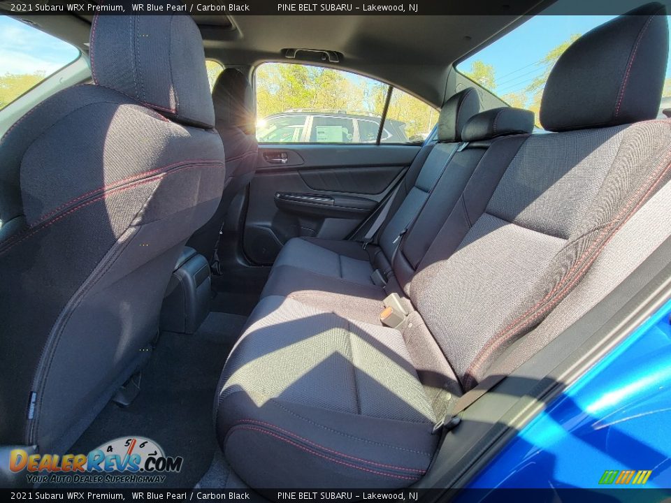 Rear Seat of 2021 Subaru WRX Premium Photo #9