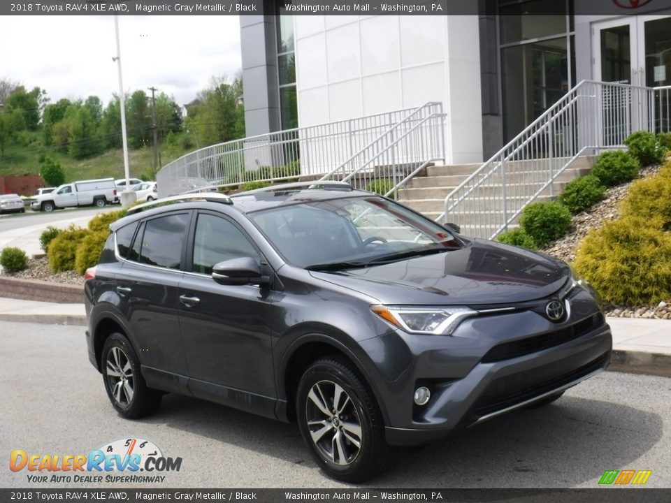 2018 Toyota RAV4 XLE AWD Magnetic Gray Metallic / Black Photo #1