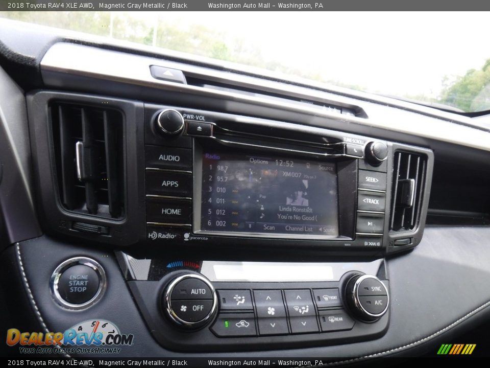 2018 Toyota RAV4 XLE AWD Magnetic Gray Metallic / Black Photo #3