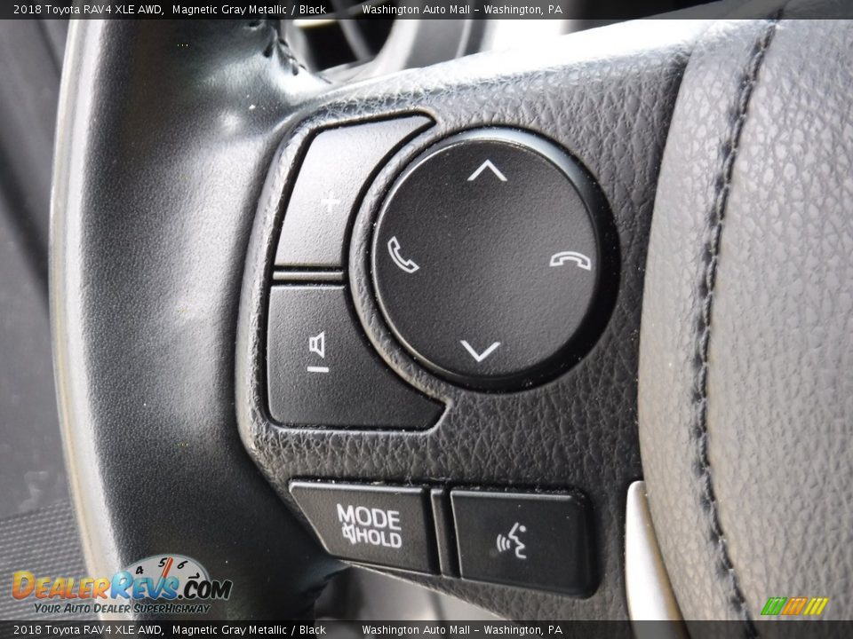 2018 Toyota RAV4 XLE AWD Magnetic Gray Metallic / Black Photo #6