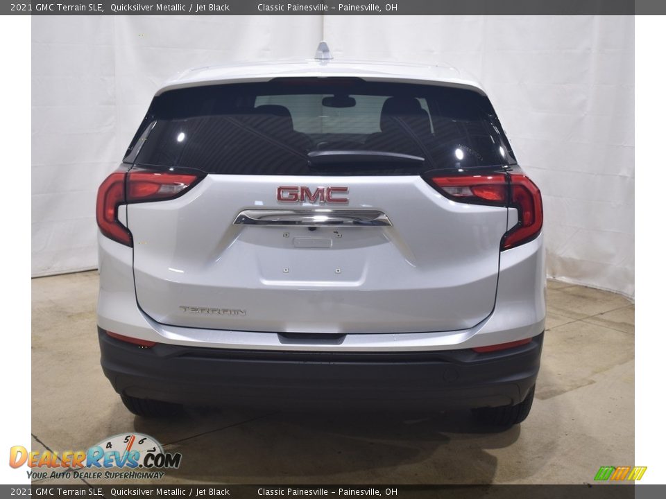 2021 GMC Terrain SLE Quicksilver Metallic / Jet Black Photo #3