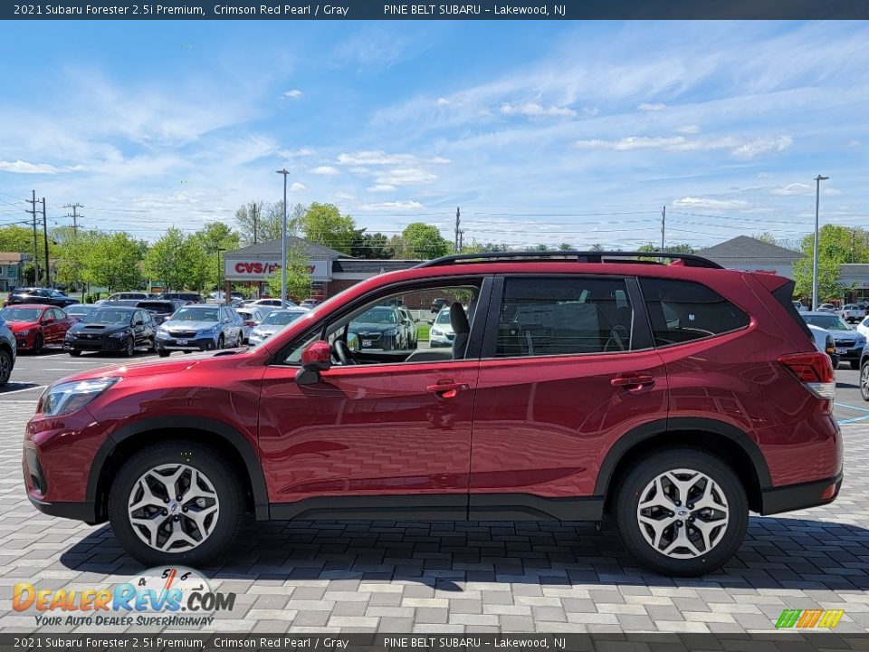 Crimson Red Pearl 2021 Subaru Forester 2.5i Premium Photo #4