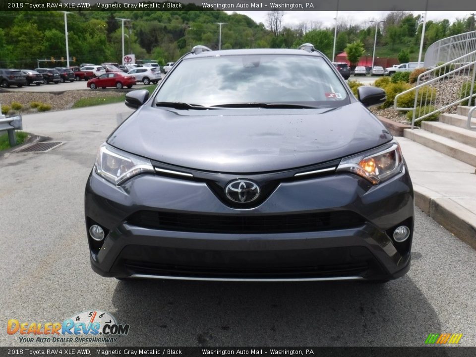 2018 Toyota RAV4 XLE AWD Magnetic Gray Metallic / Black Photo #10