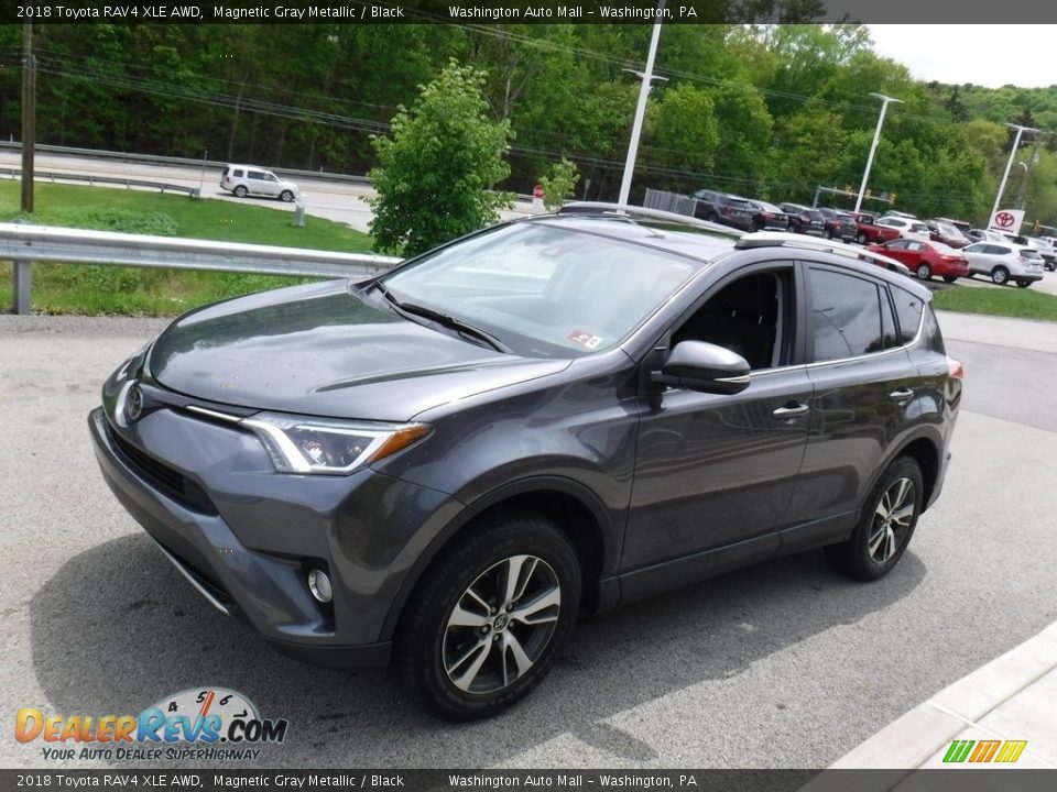 2018 Toyota RAV4 XLE AWD Magnetic Gray Metallic / Black Photo #11