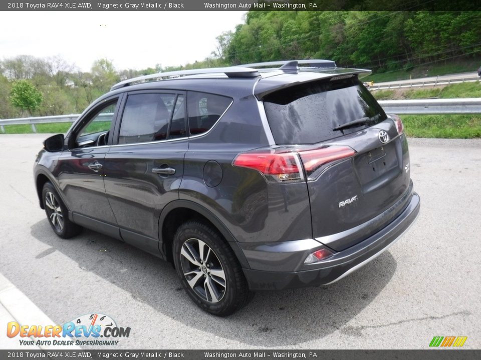 2018 Toyota RAV4 XLE AWD Magnetic Gray Metallic / Black Photo #12
