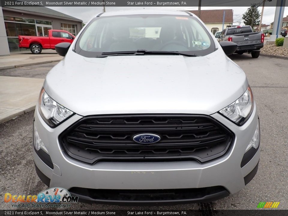 2021 Ford EcoSport S Moondust Silver Metallic / Medium Stone Photo #9