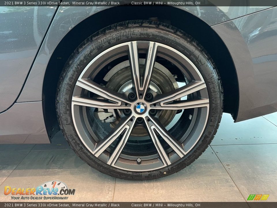 2021 BMW 3 Series 330i xDrive Sedan Mineral Gray Metallic / Black Photo #3