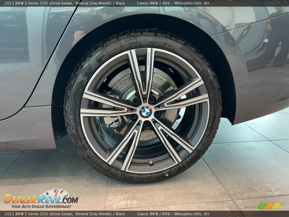 2021 BMW 3 Series 330i xDrive Sedan Mineral Gray Metallic / Black Photo #3