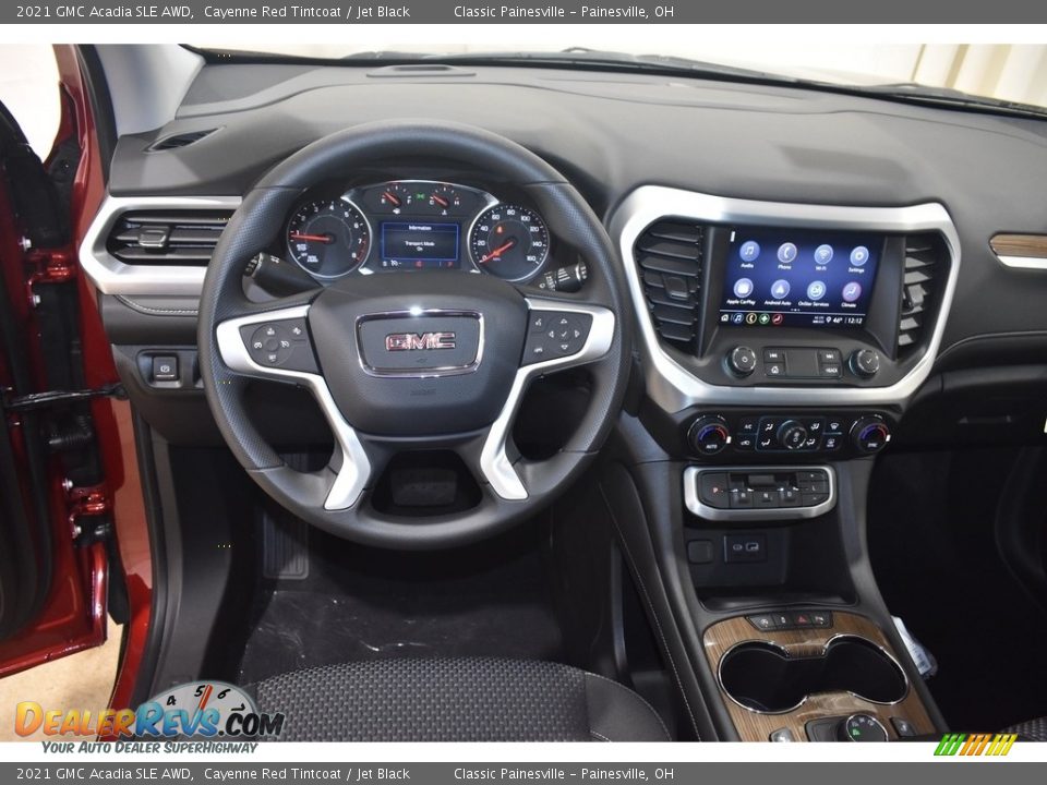 2021 GMC Acadia SLE AWD Cayenne Red Tintcoat / Jet Black Photo #11